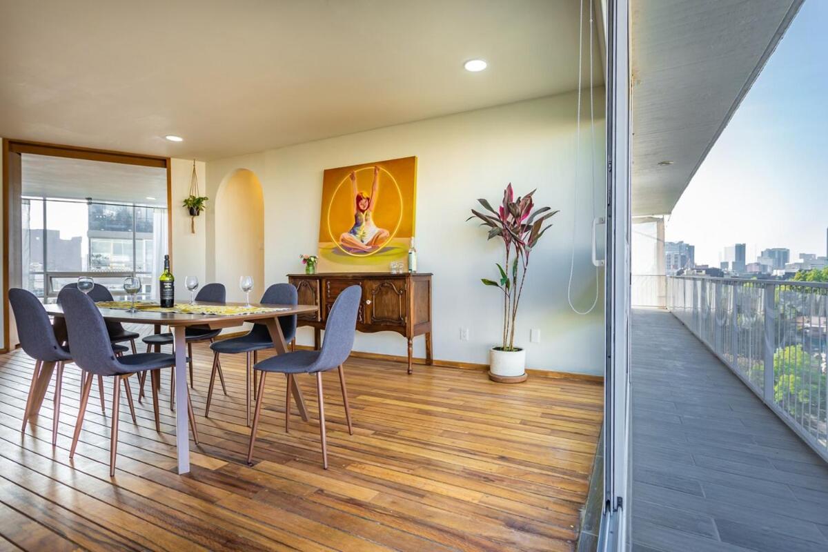 Sunny & Spacious Condesa W Views *