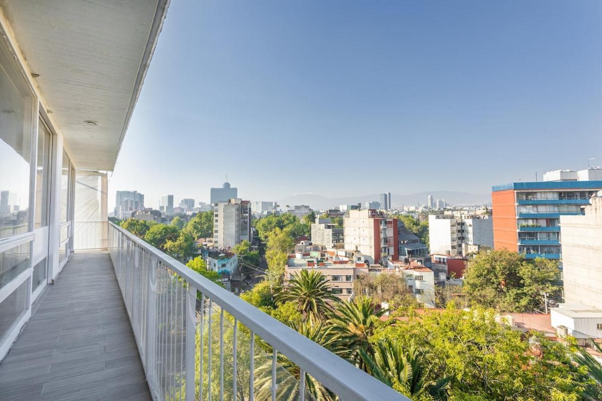 Sunny & Spacious Condesa W Views Apartamento Cidade do México
